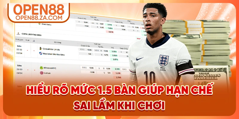 Hiểu rõ mức 1.5 bàn giúp hạn chế sai lầm khi chơi Hiểu rõ mức 1.5 bàn giúp hạn chế sai lầm khi chơi